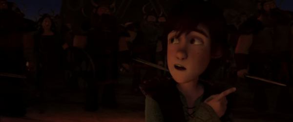 “Oh, you are anyone, Hiccup, but not a dragon slayer, come...